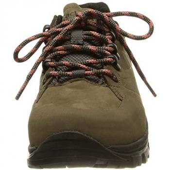 Jack Wolfskin Robuster wasserdichter Damen Trekkingschuh Rebellion Texapore Low, Farbe: Braun, Größe: 37.5