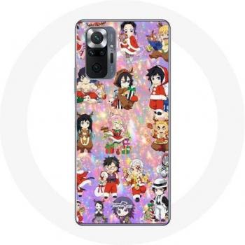 Peluche de invierno para Xiaomi Redmi Note 10 Pro Demon Slayer y regalos de Noël