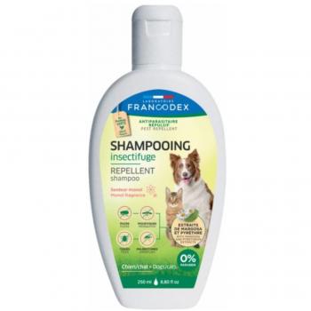 Shampoing anti-parasites Monoï 250 ml – Usage fréquent – Francodex