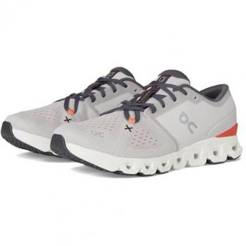 Sneakers On Cloud X 4 Color Gris Naranja 43