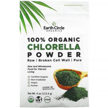Earth Circle Chlorella en Polvo Orgánico