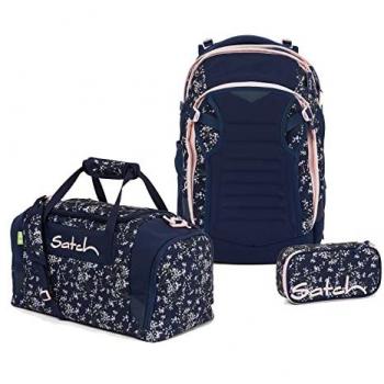 Satch Schulranzen 3-teilig MATCH Bloomy Breeze