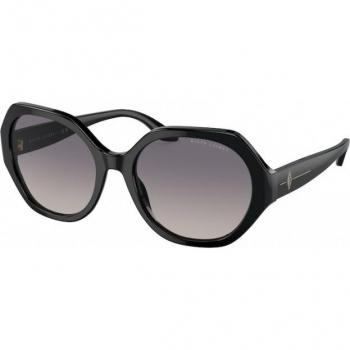 Ralph Lauren RL8208 5001V6 Women's Square Black Sunglasses