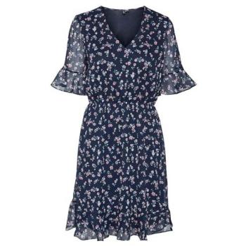 Vero Moda Smilla Navy Vestito a Manica Corta