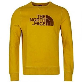 The North Face M Drew Peak Crew Bamboo Yellow APP_Top Homme, FR : XL