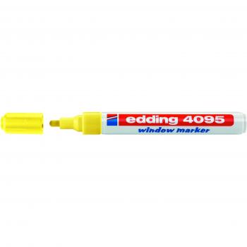 Edding 4095 Marcador de Tiza Amarillo Neón