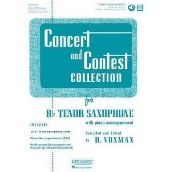 Concert and Contest Collection for BB Tenor Sax