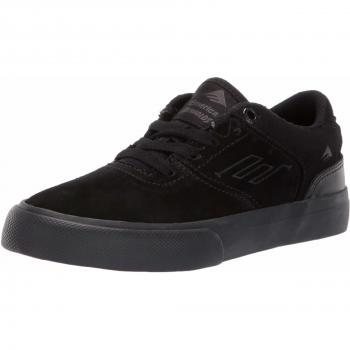 Emerica The Reynolds Low Vulc Jeune Noir/Noir/Noir 37.5 EU (5 US / 4 UK) (Enfants)