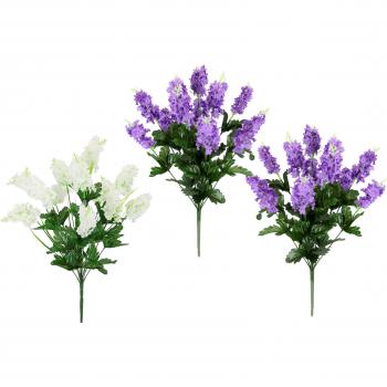 Kunstblume Wisteria, I.GE.A., 3er Set