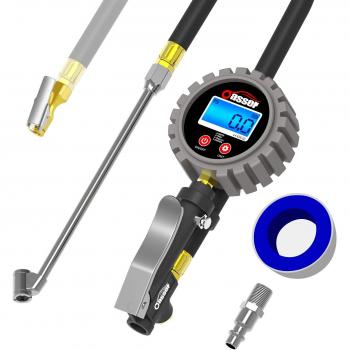 Oasser Digital Tyre Inflator with Pressure Gauge 255PSI