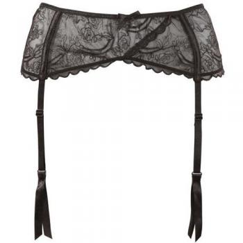 Cottelli Basic Strapsgürtel, schwarz, M