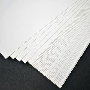 50pcs White Kraft Craft Paper