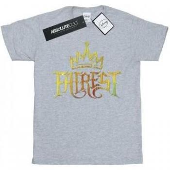 Disney Jungs Die Nachkommen Glänzendes Gold T-Shirt 9-11 Jahre weiß