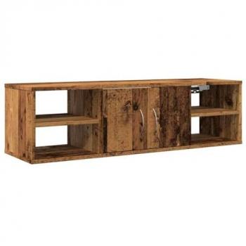Armario de Pared Moderno en Madera Vieja 101x30x29 cm
