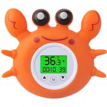 Backlit Water Thermometer for Bathtubs