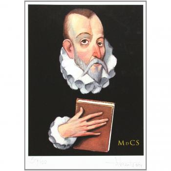 ILUSTRACION MIGUEL DE CERVANTES