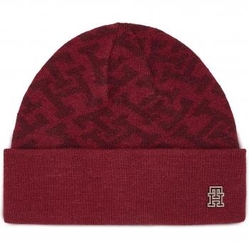 Tommy Hilfiger Beanie Rosso Monogram AW0AW15327