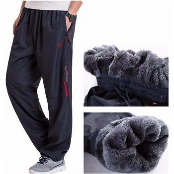 Men's Casual Fleece Winter Pants