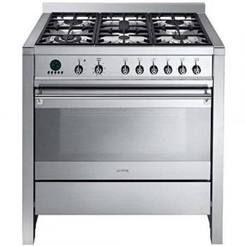 Piano de cuisson Smeg inox A1-7