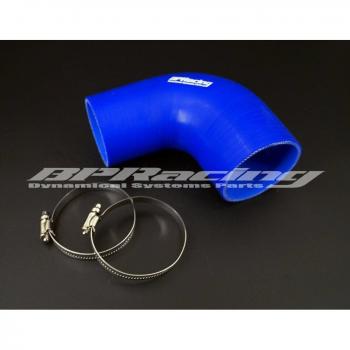 4 to 3.5 Silicone 90 Degree Elbow Reducer Hose