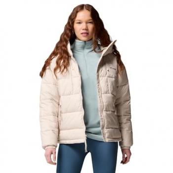 Columbia Pike Lake III Dark Stone Women's Hooded Jacket – L