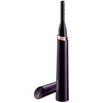 Damen-Trimmer Philips HP6392/00 – schnelles Korrekturwerkzeug, Aubergine/Schwarz