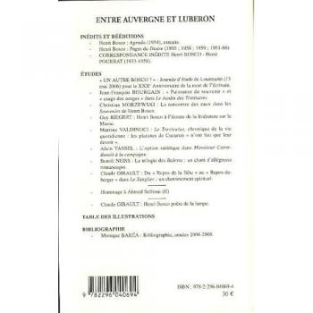 Cahiers Henri Bosco N°45/46 numéro spécial