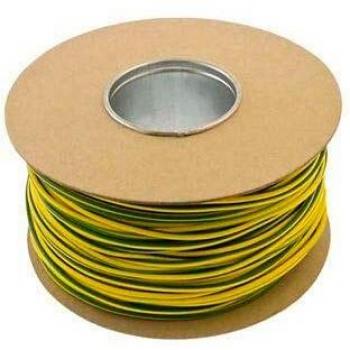 Q-Crimp 100M Green Yellow Earth Sleeving 3mm