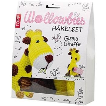 Wollowbies Häkelset Gisela Giraffe: Anleitung, Steckbrief und Material für eine witzige Häkelgiraffe