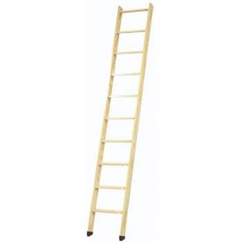 Échelle Pliable en Bois 10 Marches Hauteur 2,37m
