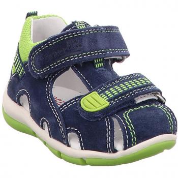 Superfit Freddy Sandalen für Baby Jungen, Blau, 26 EU