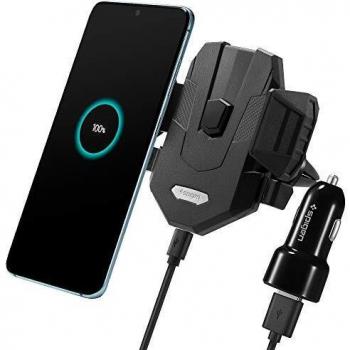 Spigen X35W Supporto per Auto con Caricatore Wireless