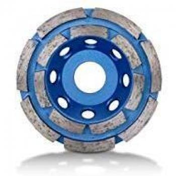 Ø 100 mm Double Crown Diamond Grinding Disc for Concrete