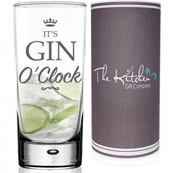 FLOW Barware Gin O'Clock Gin Glass
