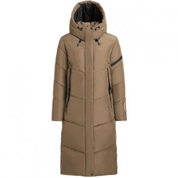 Sonje6 cappotto invernale donna marrone chiaro Khujo