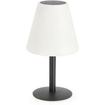 Lámpara LED Solar de Mesa D.20 x 36h, Negra