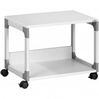 Durable System Trolley 48 – Grau, 600 × 477 × 432 mm, Glasfaserverstärkte Ecken