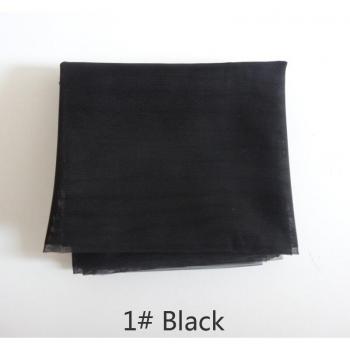 Matériel de perruque dentelle noire 1 yard