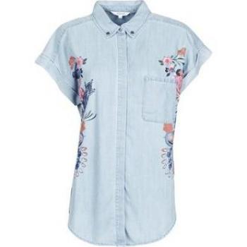 Sulliván Camisa Azul Desigual Feminina