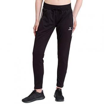 Erima Damen Squad Trainingshose, schwarz/Silver Grey, 38