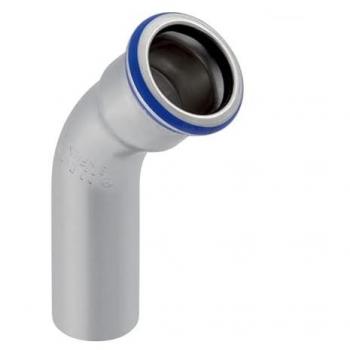 Geberit gomito a bicchiere 45° d22