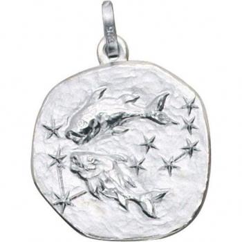 Stellungsanker: JOBO Fisch-Sternzeichen Anhänger in 925er Silber