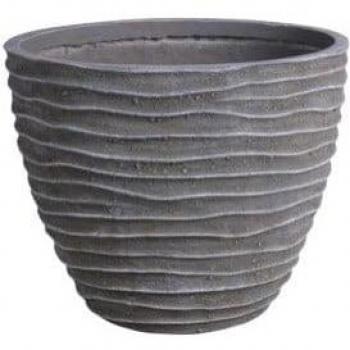 Pflanzkübel TrendLine Ø 36,8 x 29,5 cm grau