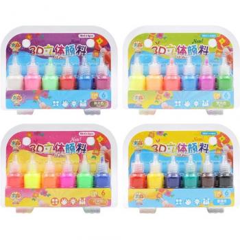 Coffret de Peinture 3D Acrylique pour Enfants