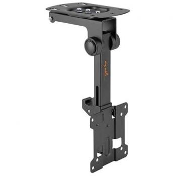 My wall HL45-1L Monitor-Halterung, (bis 27 Zoll, Packung, 1-teilig, Klappbarer Deckenhalter für Flachbildschirme)
