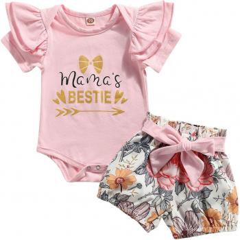 Toddler Baby Girls Summer Clothes Set