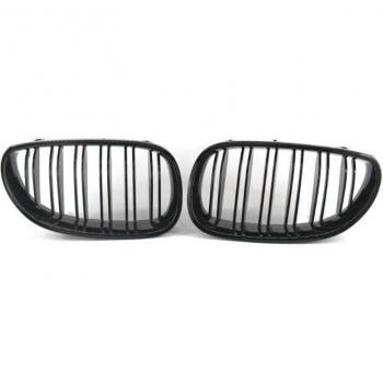 Grilles Avant B-MW Série 5 E60/E61 Double Ligne – 2 pièces – Modèle 04-09