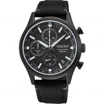 Reloj Sport Seiko SSB421P1: Cronógrafo Quarz, 100 M, Correa de Nailon