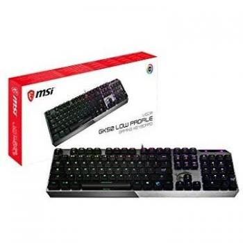 Clavier MSI Vigor GK50 Backlit USB QWERTY Noir