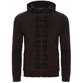 Trangoworld Felpa con Cappuccio Nera Uomo